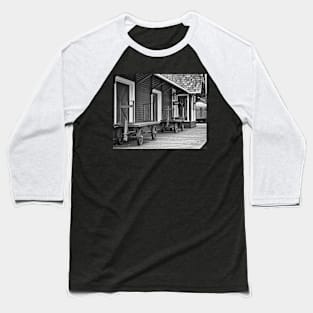 Train Station Baseball T-Shirt